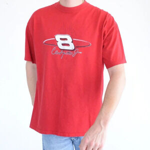 VTG Winners Circle Red Y2K Dale Earnhardt Jr Driver of the Budweiser Chevy  Tee